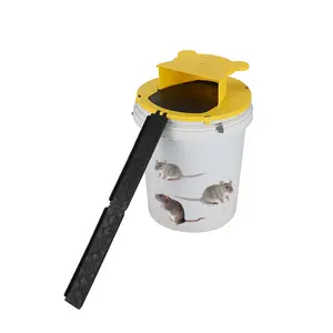 New Flip-top Mouse Trap Outdoor Automatic Reset Catching Tool with Lid Mouse Bait Catcher