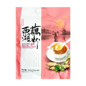 LIANFENG Osmanthus Red Date Lotus Root Starch Powder - Hangzhou Specialty "West Lake" Flavor, 420g