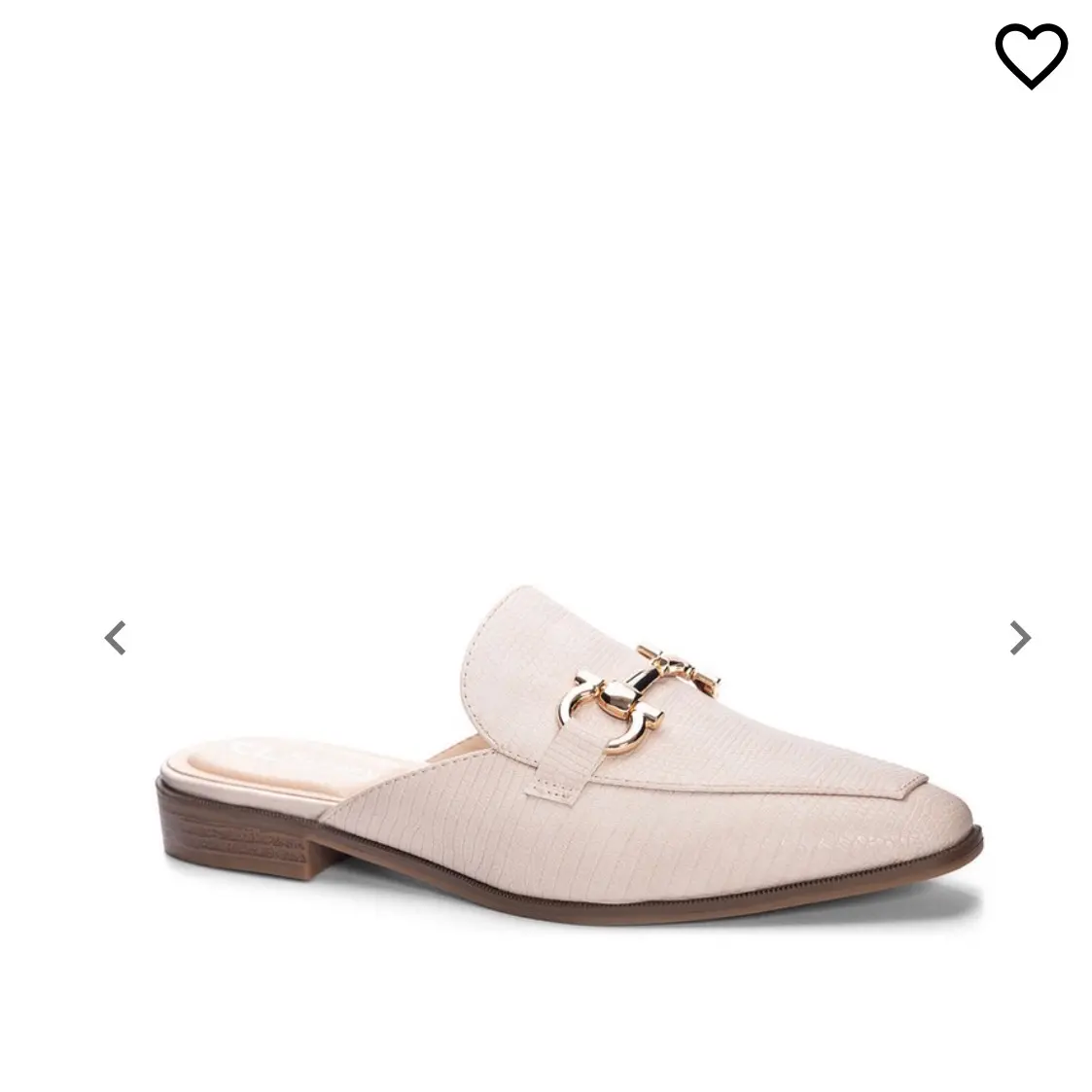 LIZARD CREAM LOAFERS
