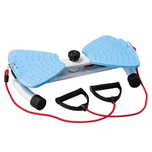 Merach Waist Twist Machine Toned Abs Waist Twister Can Stand with Feet Apart Double Non-slip No Noise Use Exercise Equipment Abdominal Roller Workout