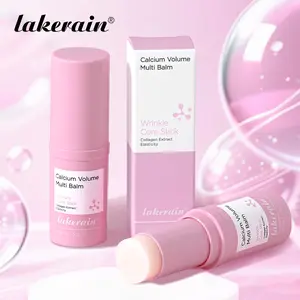 Lakerain Moisturizing Eye Multi Balm, Wrinkle Core Stick with Collagen, Firming Moisturizer Stick, Under Eye Balm for Improving Fine Lines Dark Circles and Puffiness, Non-Greasy and Lightweight, for All Skin Tone