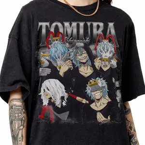 Vintage 90s Graphic Style Tomura Shigaraki T-shirt Gift For Fan