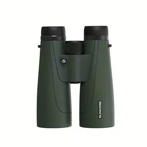 10x50 High Definition Binoculars for Adults, Multi-Layer Coated Optical System, Bak-4 Prism, Rubber Arm Protection Green