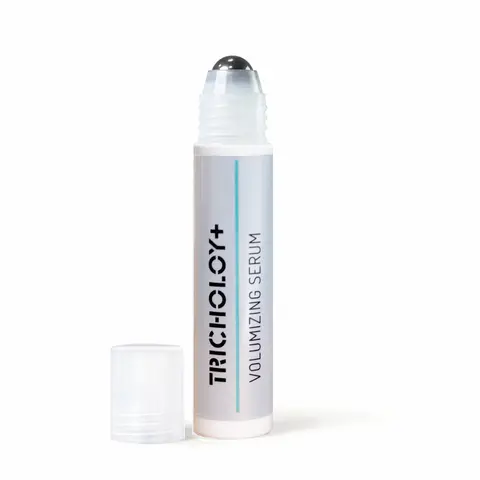 Tricholoy Hair Growth Roll-On Serum for Men & Women | 3% Rosemary, Pea Sprout, Moringa | Precision Scalp Applicator | Paraben/Sulphate-Free | Non-Oily | DHT Blocking