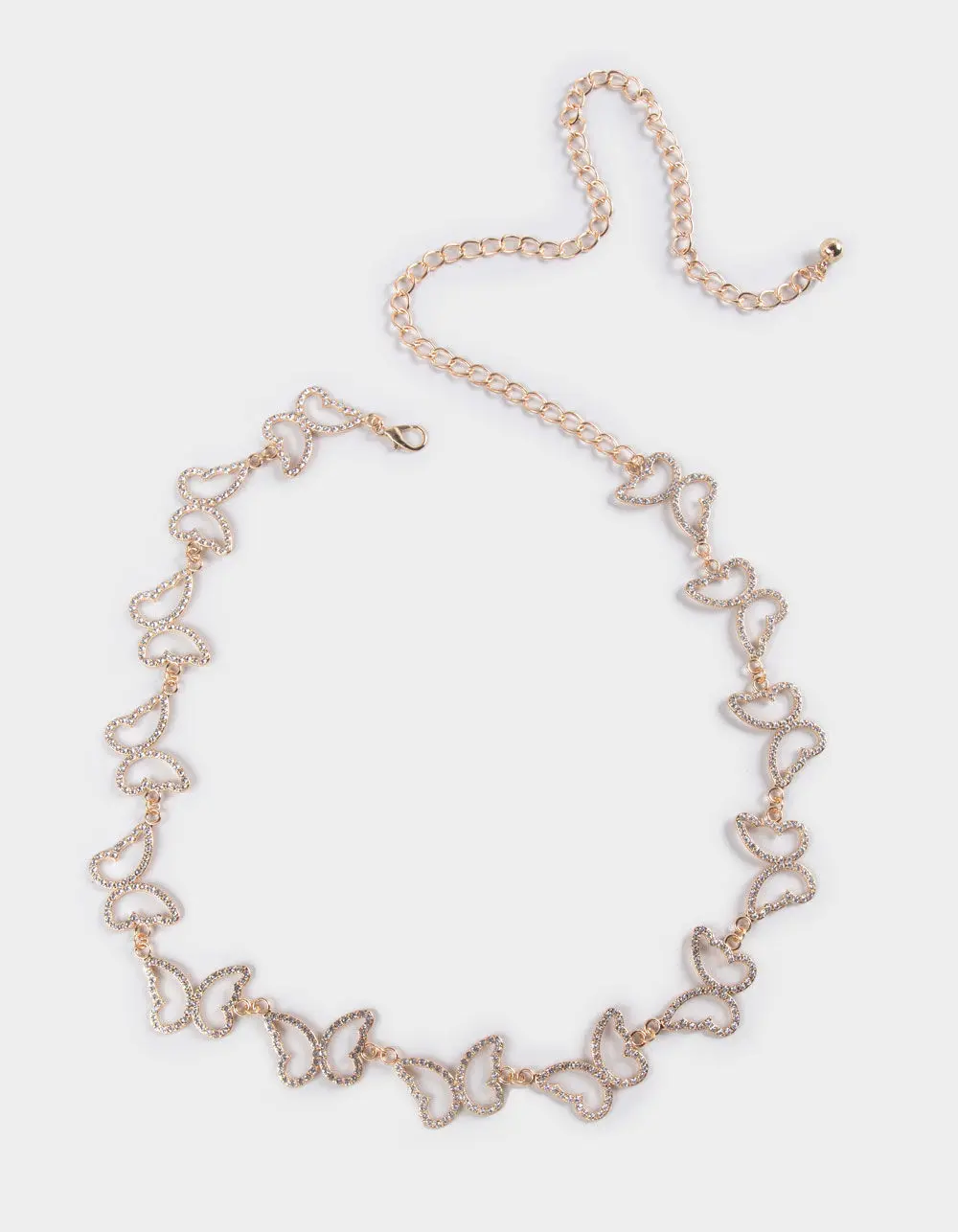 Butterfly Chain Belt, Gold