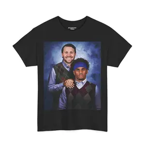 Josh Allen, Keon Coleman Step Brothers Buffalo Vintage Football Tshirt Step Brothers, Bills Merch Graphic Tees, Josh Allen, Keon Coleman 4