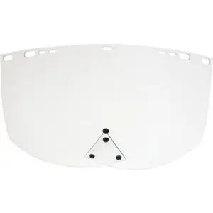 Jackson Safety Clear Acetate Face Shield 9" High x 19" Wide x 1.01mm Thick, Compatible with Jackson 170-B Headgear 29060