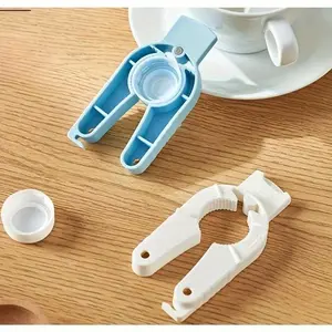2pcs, Bottle & Can Opener, Multi-purpose Cap Opener, Bottle Opener Tool, Kitchen Plastic Creative Bottle Opener, Labor-saving Bottle Opener, Ergonomic Lid Seal Remover, Plastic Can Openers, Kitchen Stuff