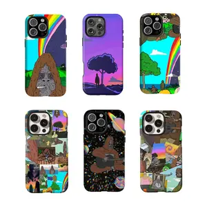 Y Sassy The Sasquatch Edgy Adult Animation Sci Fi Comedy Fan Merch Quirky Trippy Cryptid Pop Culture Aesthetic Protective Holiday Gift Cover For iPhone 17 Pro Max 16 15 14 13 12 11.