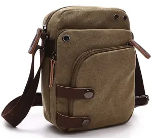 Collsants Mini Crossbody Bags for Women and Men Small Purses and Handbags Travel Purse Canvas Shoulder Purse Bag