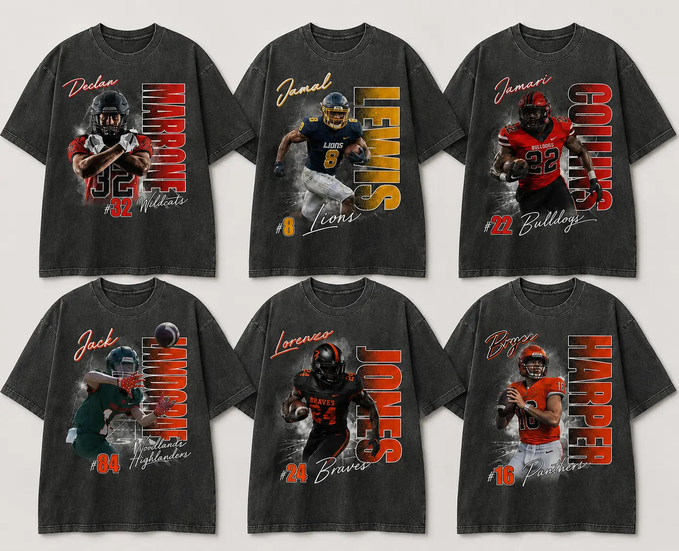 Custom Player Football Shirt, Soft Style Football Shirt, Custom Football Shirt, Personalized Player Shirt, Football Mom, High School