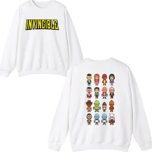 Hero Cart Full Sweater, 1nv1nc1ble Trending Cartoon,1nv1nc1ble Cartoon Shirt Full Colors, Full Sizes, For Men, For Women