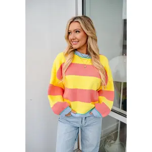 Sunburst Striped Sweater