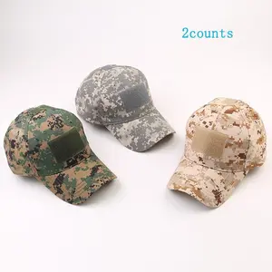 Outdoor Camouflage Baseball Cap, Adjustable Snapback Velcro Design Sports Hat for Men & Women, Comfortable Hat for All Seasons