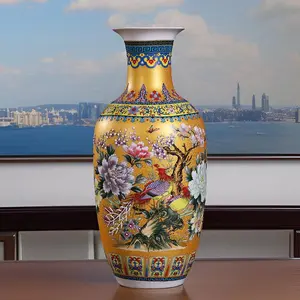 Jingdezhen porcelain vases colorful pottery