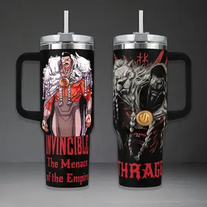 Invincible Grand Regent Thragg Tumbler 40oz 20oz Viltrumite Empire Menace Cup 40 oz Tumbler With Handle, Tumbler 20oz No Handle, Gifts For Invincible Fans