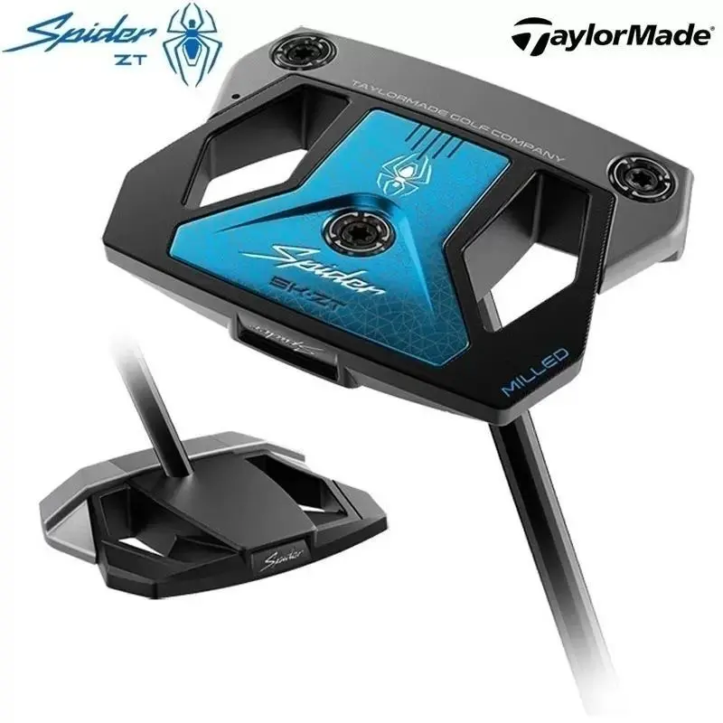 Taylormade  Spider ZT Putter - Precision-Milled 303 Steel Face & 6061 Aluminum Back Cambered Sole for Square Aim Pure Roll Insert High-MOI Stability