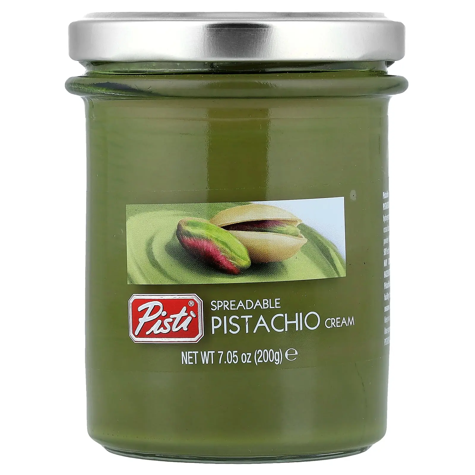 Pisti Spreadable Pistachio Cream, 7.05 oz (200 g)