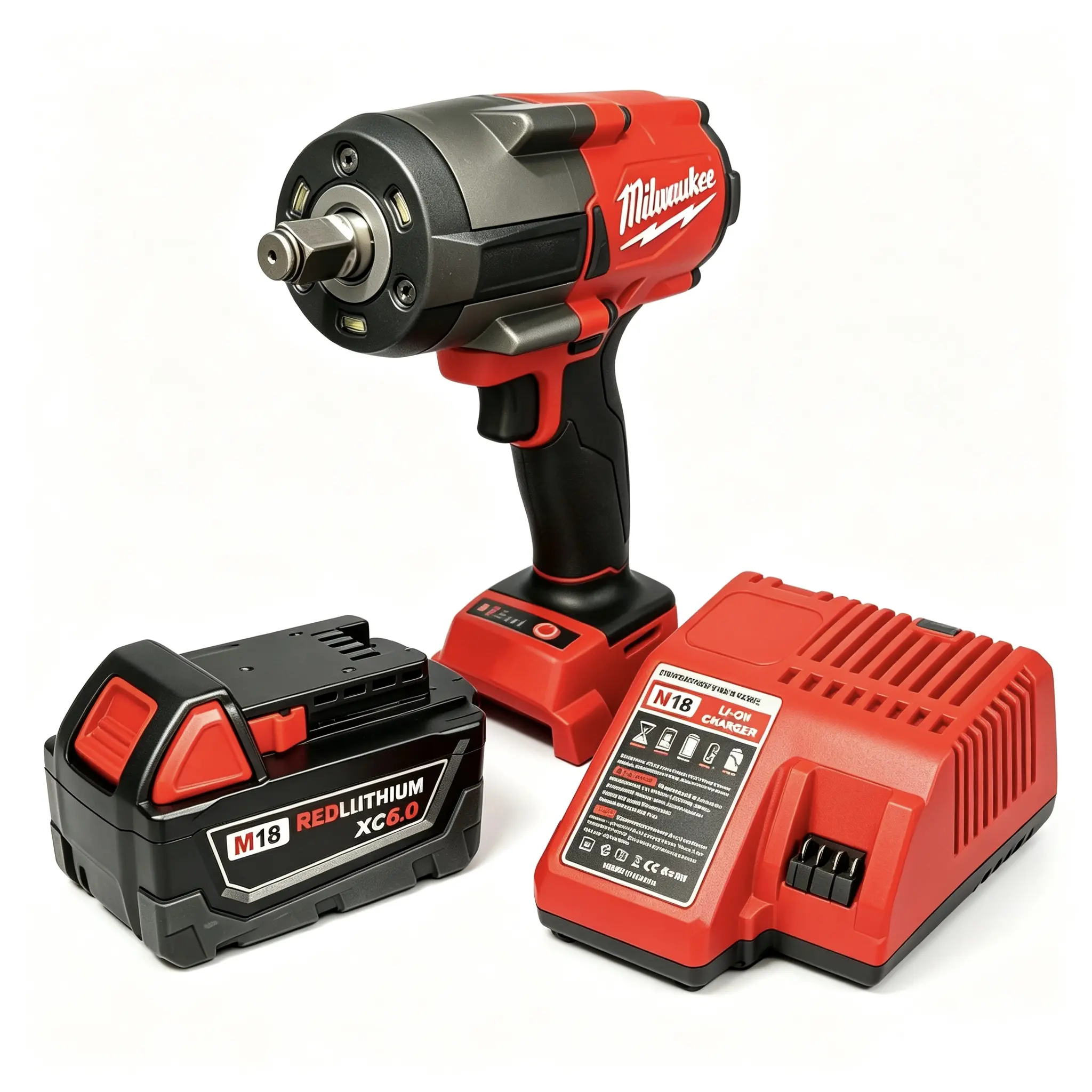 Milwaukee M18 Heavy Duty Torque Wrench, 1000Nm High Torque Tool for Heavy Equipment