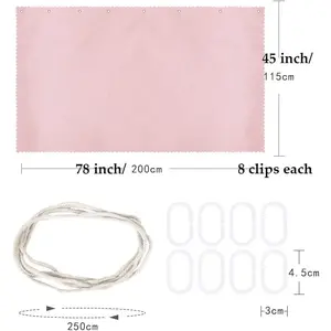 Student Bunk Bed Curtains Dorm Blackout Bed Drapes for Loft Bed Pure Color Curtain for Bed Frame Dustproof Decorative Shading Canopy for Bottom Bunk Bed Gril Boy Bed Canopies
