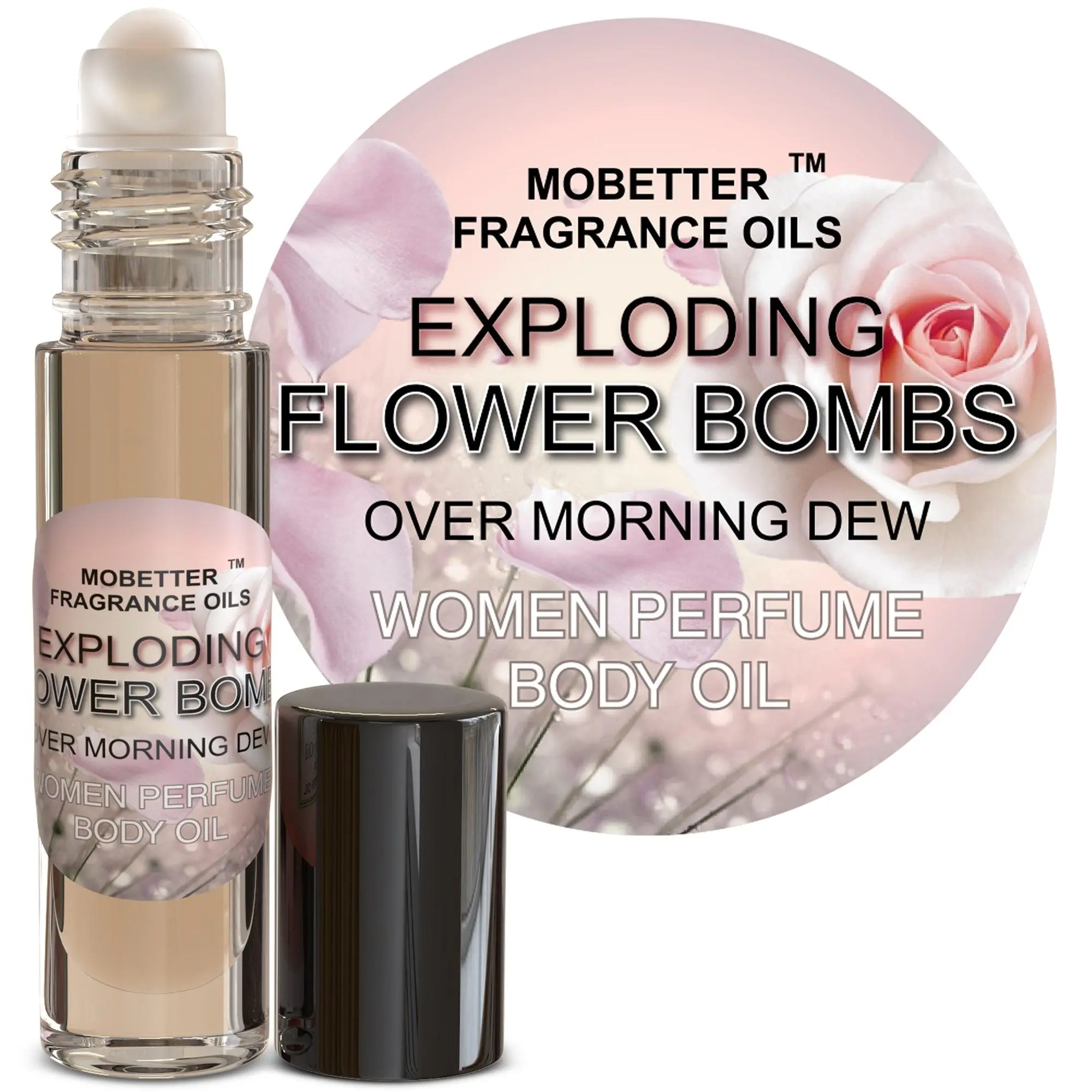 MOBETTER FRAGRANCE OILS Exploding Flower Bombs Over Morning Dew Women Perfume Body Oil