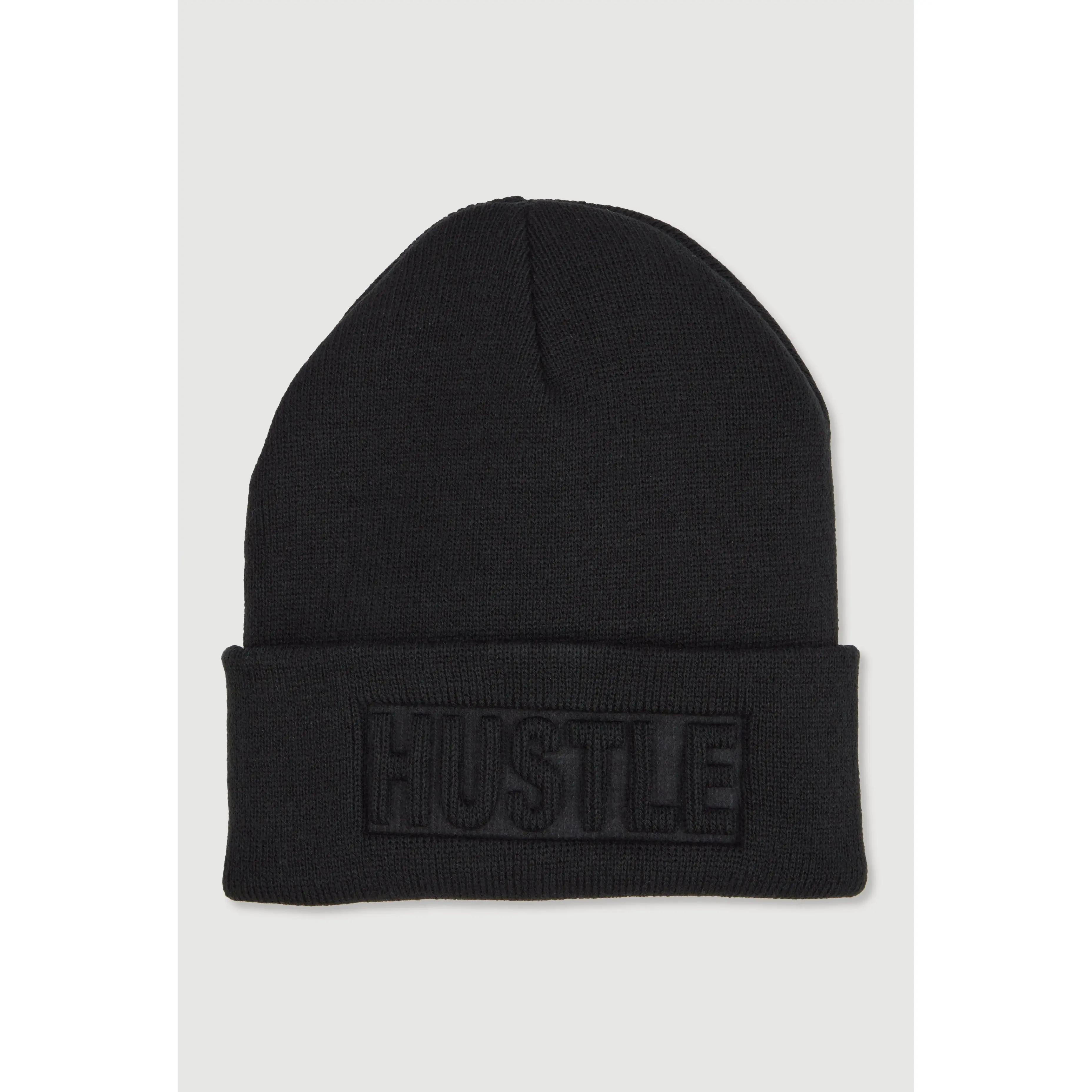 Hustle Embossed Beanie