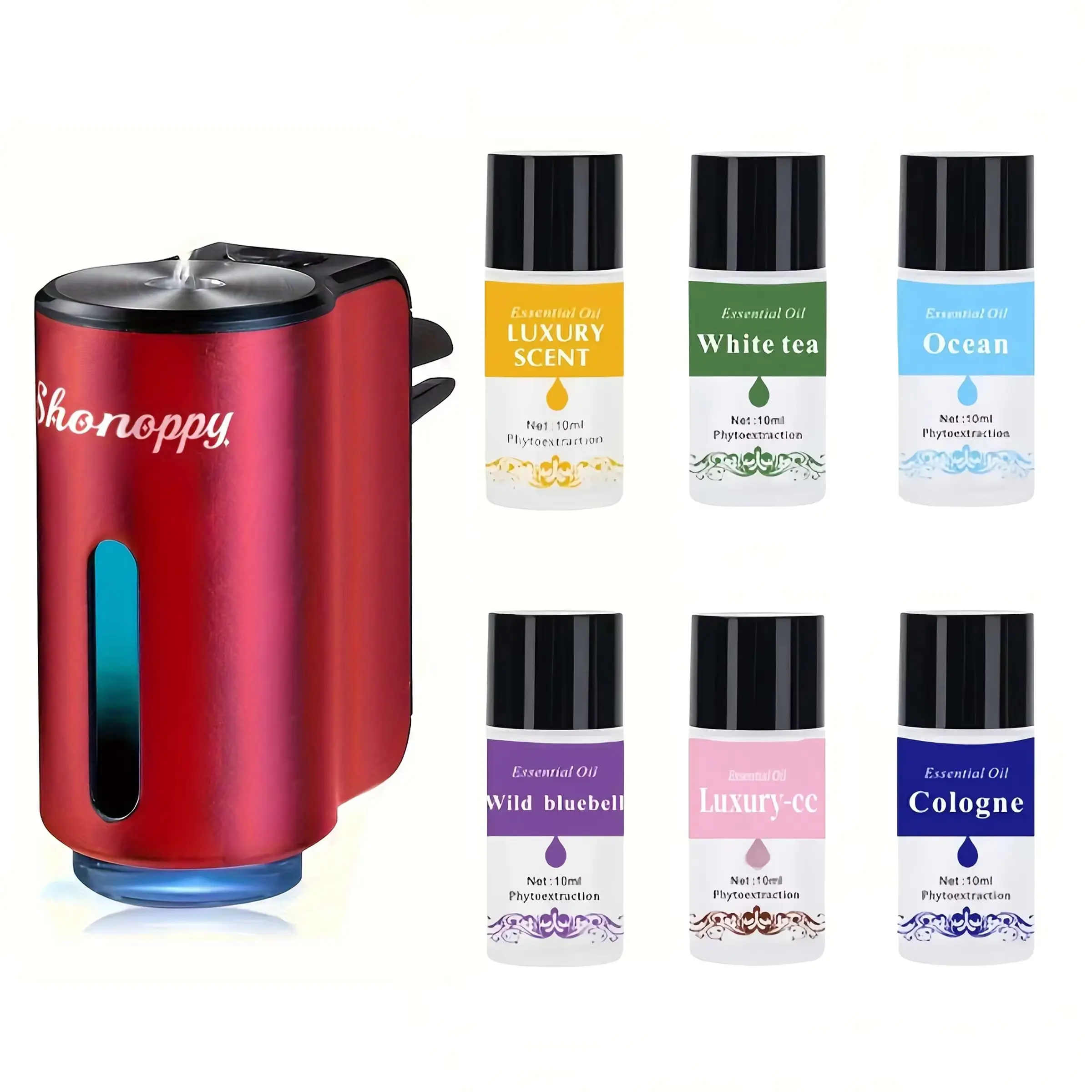 Red (with diffuser) - 6*10ml