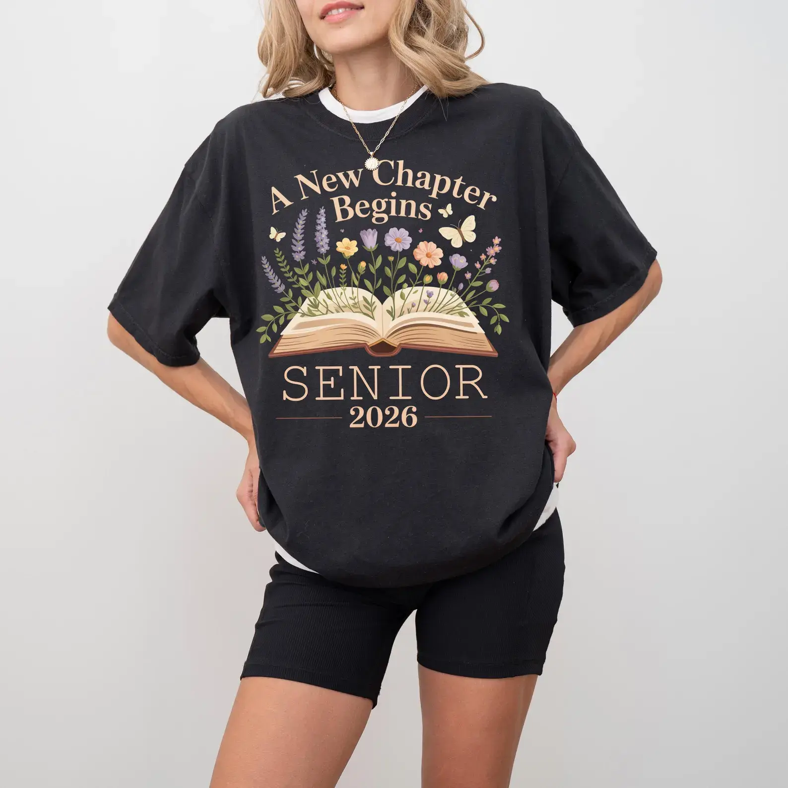 Senior 2026 Shirt, Class of 2026 Graduation Tshirt, Last First Day of Senior Year Tee, Next Chapter Graduation Gifts, School Crewneck