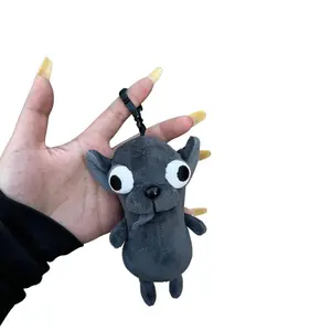 Chihuahua plush toy backpack charm, puppy doll keychain, Chihuahua plush toy, girl's birthday gift, Valentine's Day gift