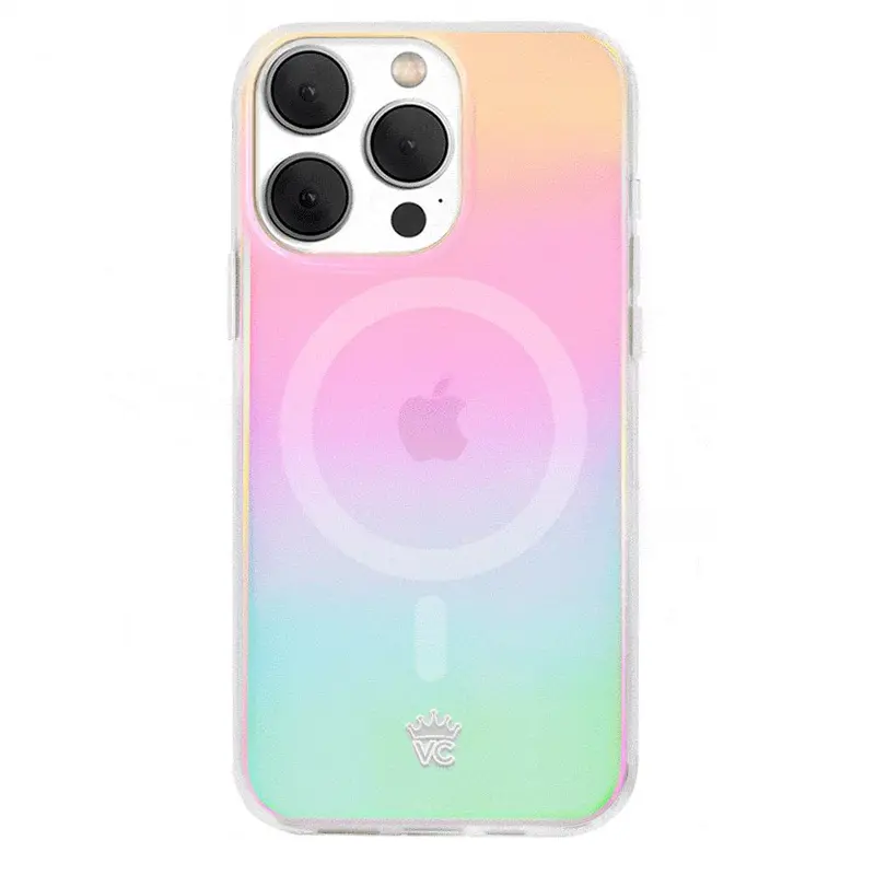 Velvet Caviar White Opal Polycarbonate Cellphone Case - Magnetic, Wireless, Shockproof, Scratch-Resistant Cover with Printing for iPhone Smartphones