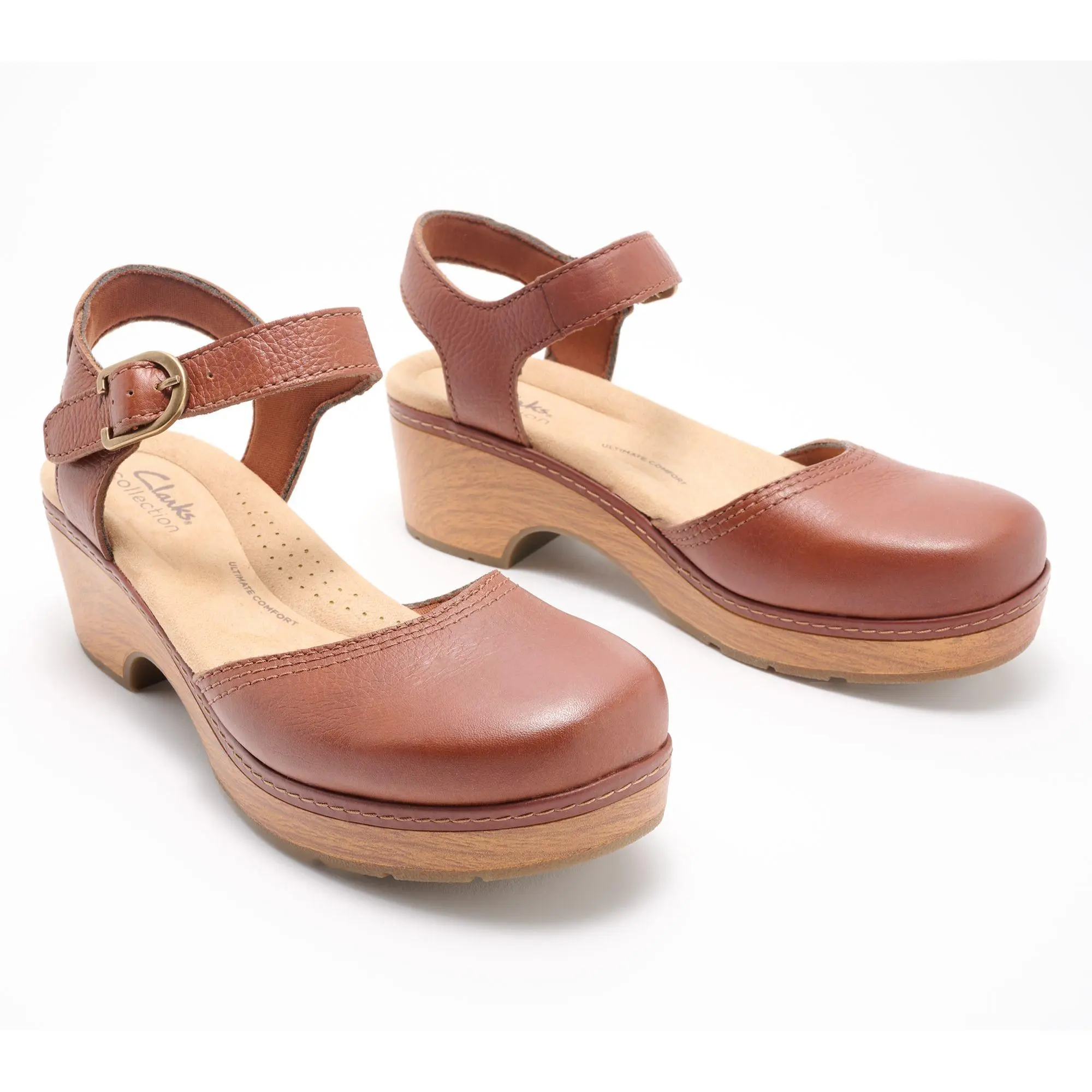 Clarks Collection Leather Clogs Paizlee Bay Clarks Collection Leather Clogs Paizlee Bay