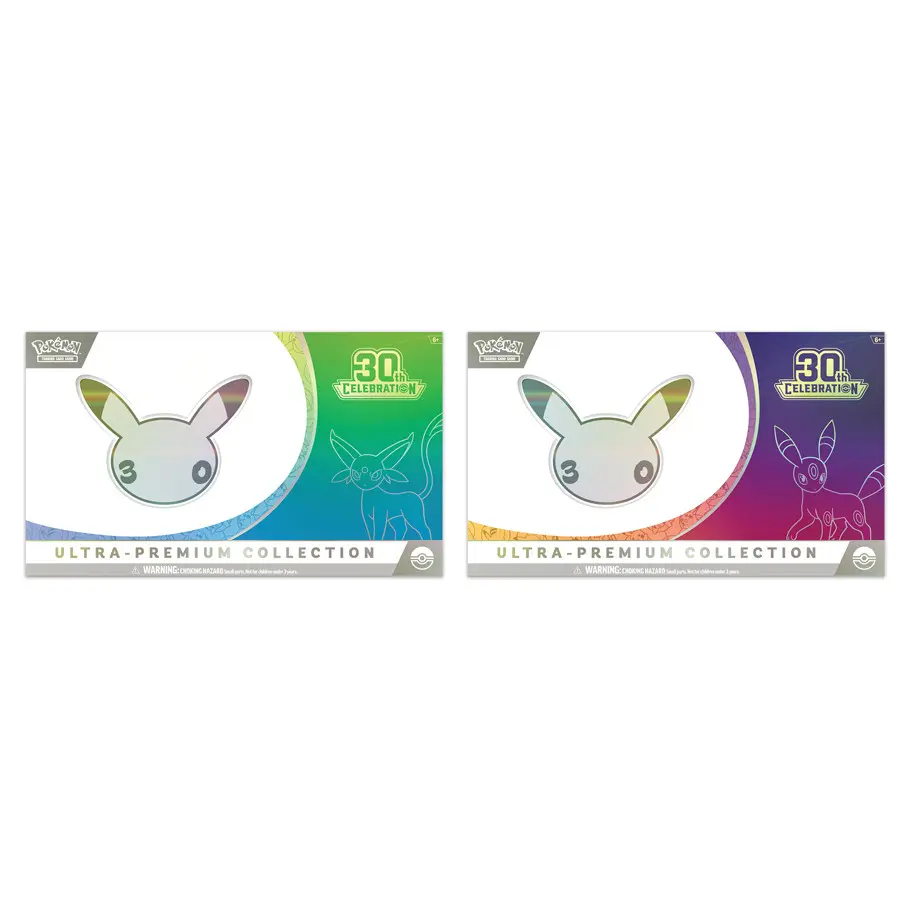 Pokémon TCG: 30th Celebration: Ultra Premium Collection (29-packs + 1-special pack inside) (Styles Vary)