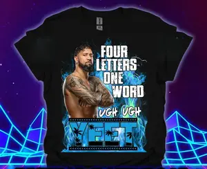 Youth and Adult Main Event Jey Uso 4 Letters YEET Shirt, Graphic Tees for Boys, Unisex Top, Vintage Y2K Aesthetic Tshirt , Fashion Cotton, Full Sizes, For Men, For Women