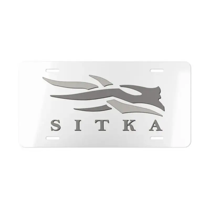 Sitkaa Camo Vanity Plate With Camo Blackout V2