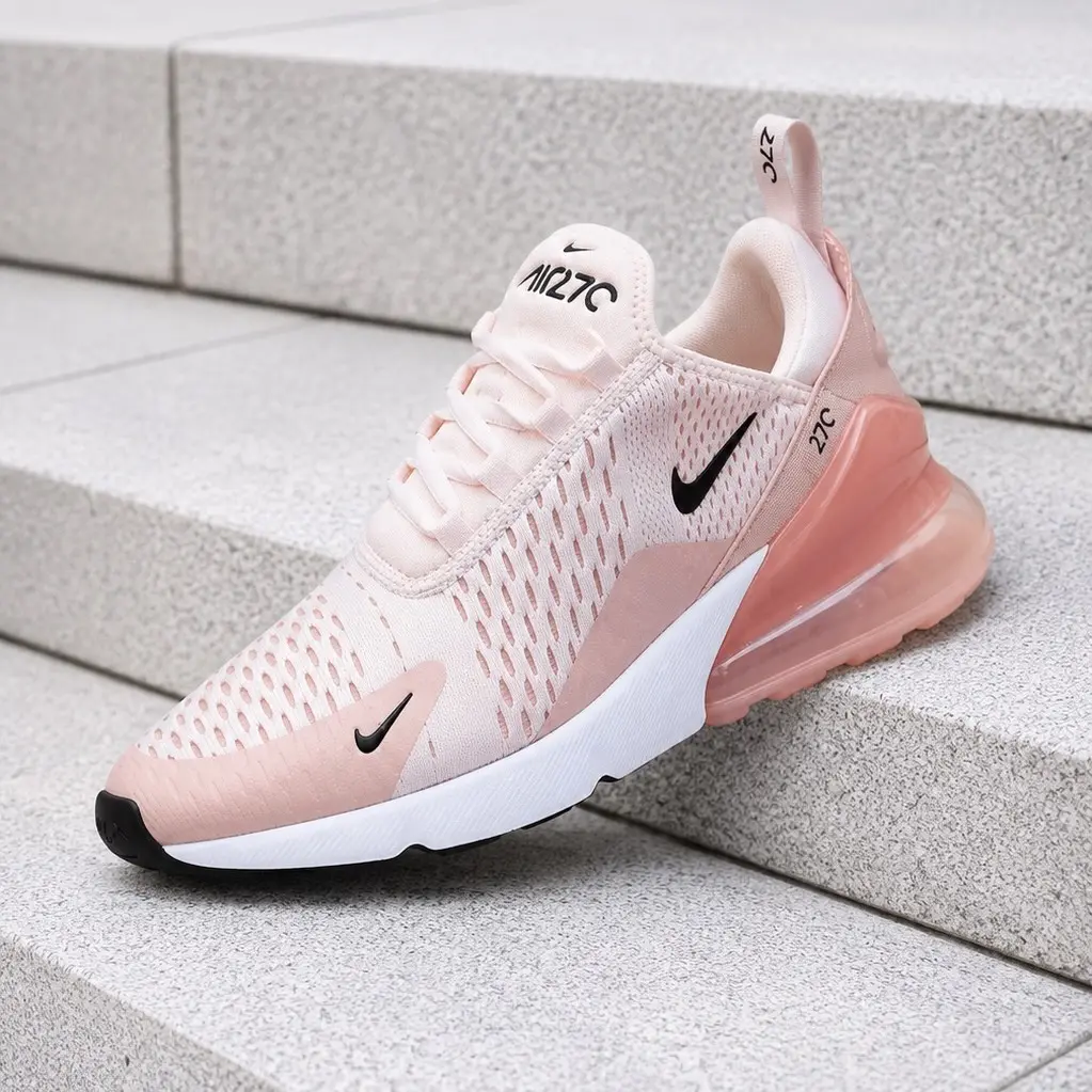 Nike Air Max 270 Light Soft Pink Women's Fashion Sneaker New Trainer