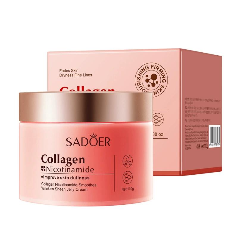 Collagen Niacinamide Jelly Cream, Lightweight Non‑Sticky Facial Moisturizer for All‑Day Deep Hydration, Supports Skin Brightening, Even Tone & Boosting Skin Elasticity for Glass Skin Glow Collagen Niacinamide Jelly Cream, Lightweight Non‑Sticky Facial Moisturizer for All‑Day Deep Hydration, Supports Skin Brightening, Even Tone & Boosting Skin Elasticity for Glass Skin Glow