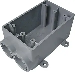 212 MAIN Thomas & Betts 5133540U PVC 1-Gang FSS Outdoor Switch-Outlet Box, 0.5 in., Surface Mount, UL Certified
