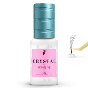 Crystal Sensitive Eyelash Extension Glue for Professional Use - Eyelashes Extensions, Clear