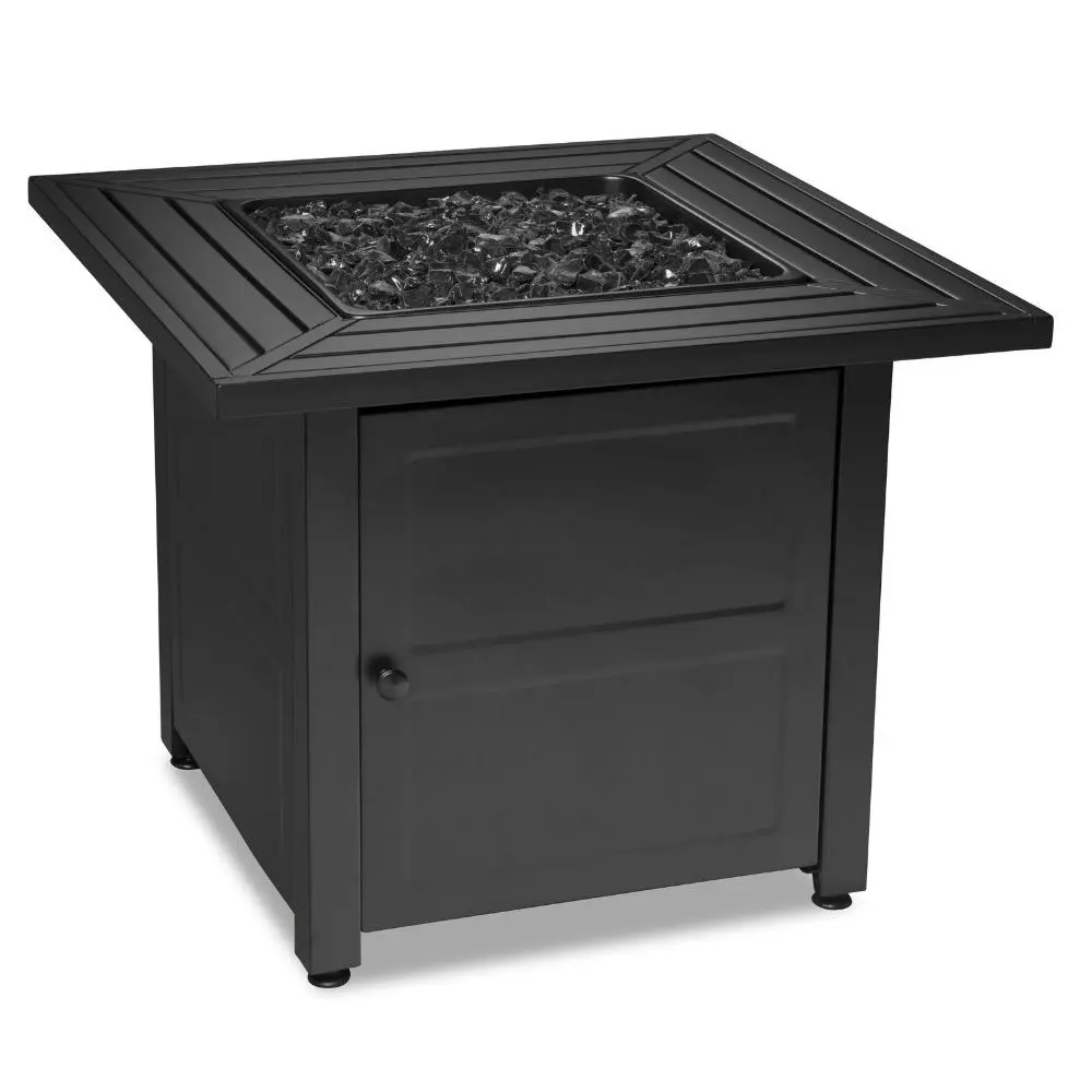 Endless Summer 30-Inch Square Steel LP Fire Pit Table (GAD1423M)