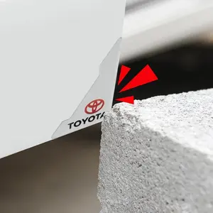 Car Door Corner Cover Anti-Collision Protection Transparent Vehicle Exterior Sticker Adhesive Silicone Accessories For Toyota RAV4 Camry Corolla Levin Yaris Reiz Vios TRD