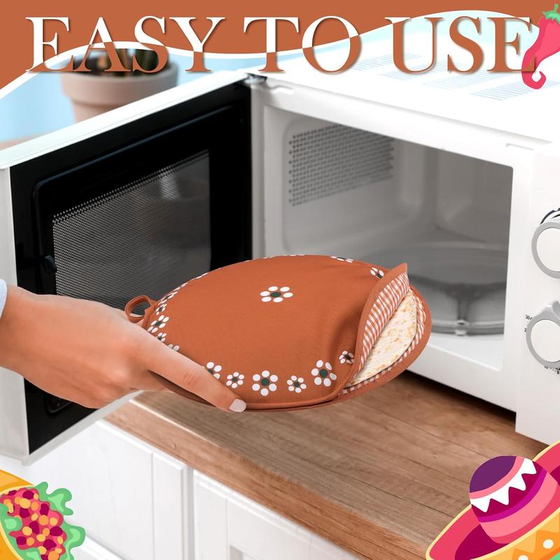 2 count 12 Inch Tortilla Warmer Pouch, Mexican De Barro Talavera Pottery Microwavable Insulated Cloth Pouch for Tortillas, Tacos, Naan, and Pizza Rolls 2 count 12 Inch Tortilla Warmer Pouch, Mexican De Barro Talavera Pottery Microwavable Insulated Cloth Pouch for Tortillas, Tacos, Naan, and Pizza Rolls