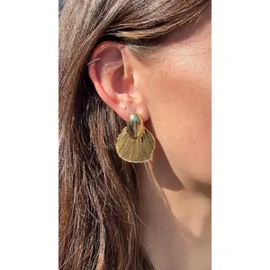 Large Shell Earrings