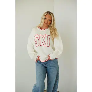 Cozy Knit Ski Sweater