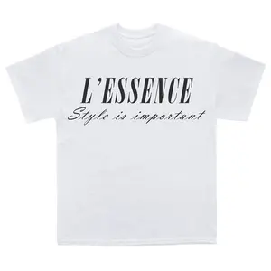 L'ESSENCE Oversized T shirt -  The L'ESSENCE Boy Cotton Fabric Fashion Menswear Top Tshirt  Long