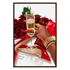 First-Class Energy Only - Smard Black Wall Art Print/ Canvas for Home /Office Decor