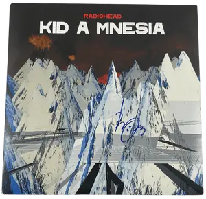 Thom Yorke of Radiohead Authentic Autographed Vinyl Record #2