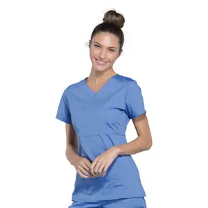 Clearance Cherokee Workwear Core Stretch V-Neck Top