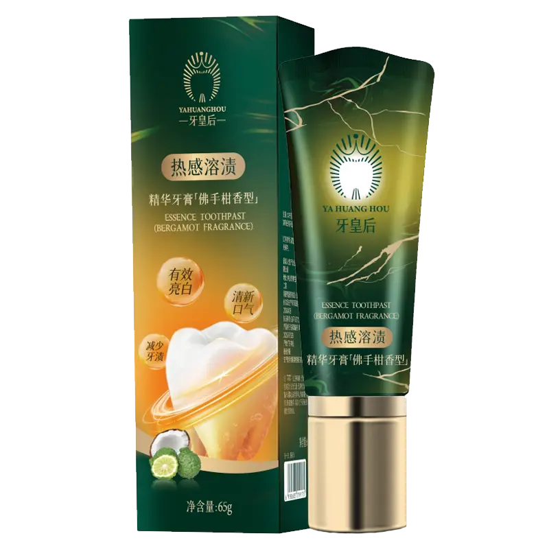 【Professional Grade】Dr.ville Queen Charcoal Foam Oral Care Toothpaste, Self-Warming Gentle Deep Clean Formula, Radiant Teeth Stain Removal, Fresh Breath, Bergamot Flavor, 65g-A, Bright Whitening Toothpastes