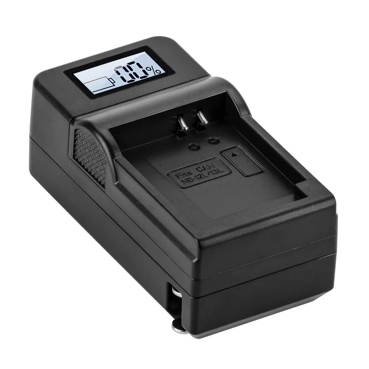 Green Extreme Compact Smart Charger with LCD Screen for Canon NB-13L