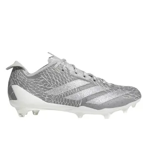 adidas Mens Adizero Electric Football Sneakers Shoes - Grey, Silver adidas Mens Adizero Electric Football Sneakers Shoes - Grey, Silver